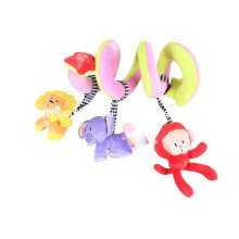 Factory Supply Infant Plush Spiral Toy
